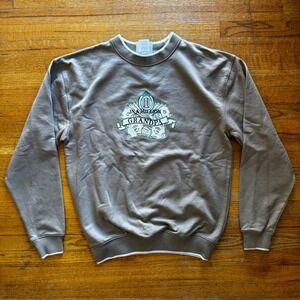 MC‎ Sport Mens Gray Grandpa "1 Grandpa" Graphic Crewneck Sweatshirt Medium